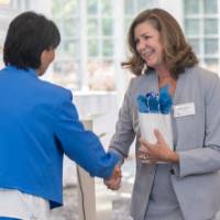 Janet Winter receiving bag